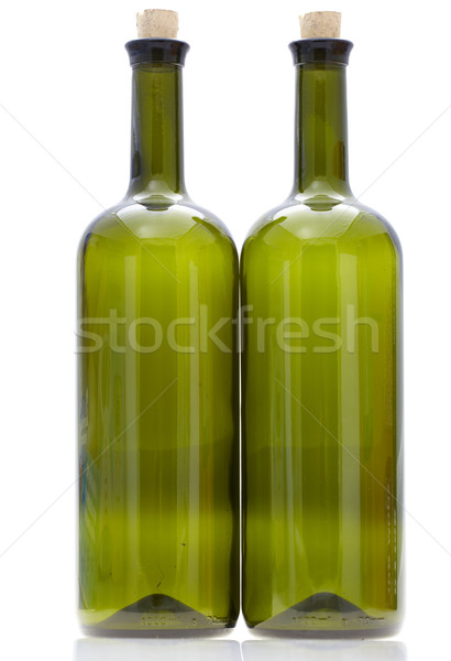 Glass wine bottle Stock photo © forgiss