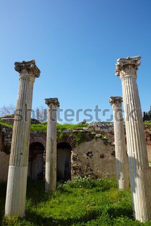 The ruins of the st. Johns Basilica Stock photo © Forgiss