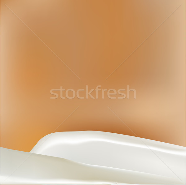 Pouring milk splash isolated on white background Stock photo © Fosin