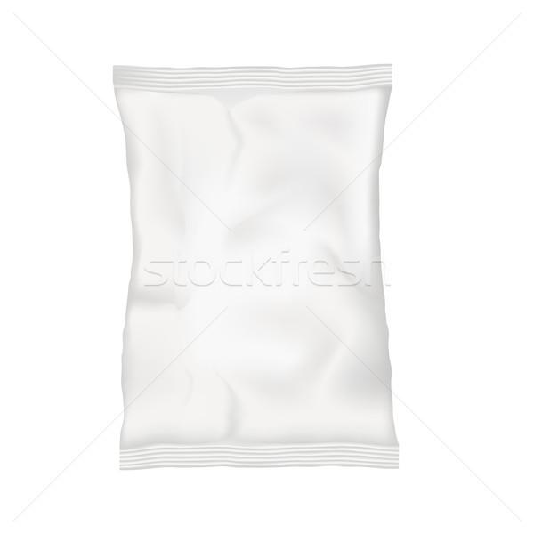 White blank pouch. Mock up template Stock photo © Fosin