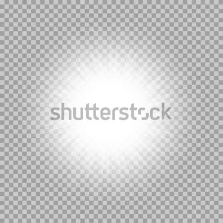 Foto stock: Vector · establecer · luz · transparente · gradiente