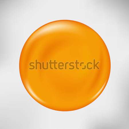Realistic blood drop. Vector illustration of red ink dot Stock photo © Fosin