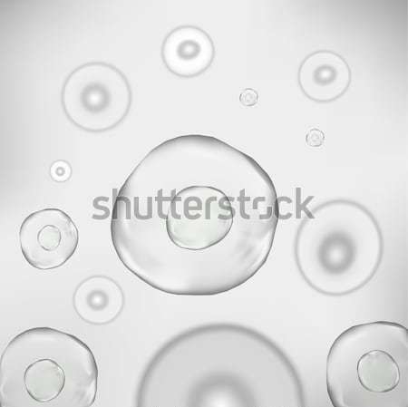 Grey cell. Life and biology, medicine scientific, molecular research dna concept Stock photo © Fosin