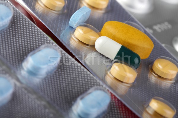 Stock photo: pills for cure