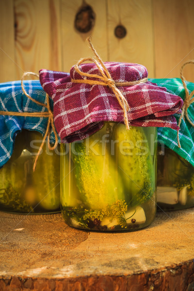 [[stock_photo]]: Table · en · bois · table · ferme · marché · usine · bord