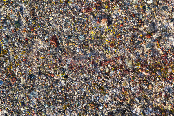 Background concrete wall colored stones Stock photo © fotoaloja