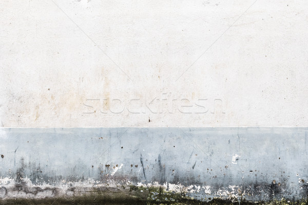 Murdar oraş perete vizibil fisuri tencuială Imagine de stoc © fotoaloja