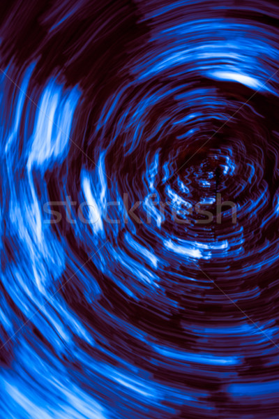 Blue blurry round shapes abstract background Stock photo © fotoaloja