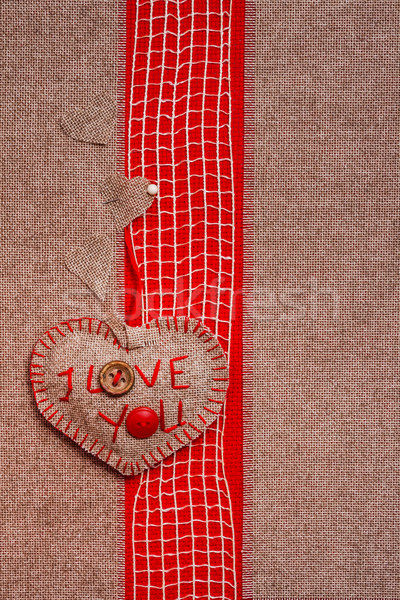 San Valentín corazón amor textura boda resumen Foto stock © fotoaloja