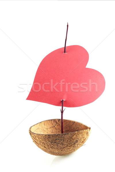 boat of love Stock photo © fotoaloja