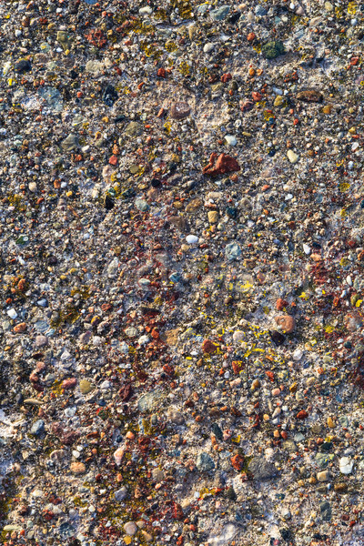Background concrete wall colored stones Stock photo © fotoaloja