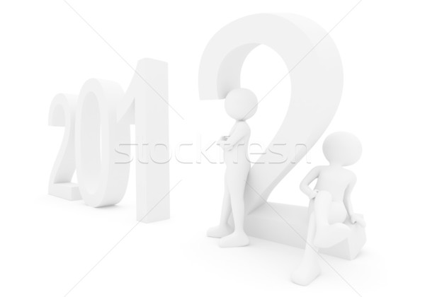 persons with date 2012 Stock photo © fotoaloja