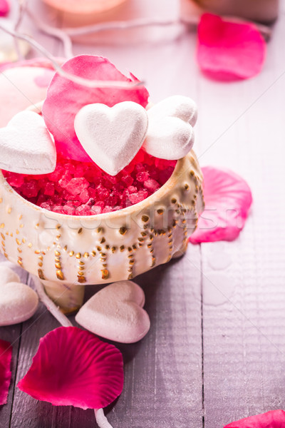 Spa saint valentin coeur amour corps [[stock_photo]] © fotoaloja