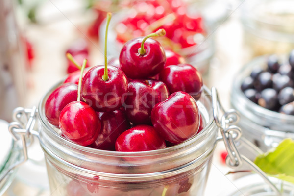 Foto d'archivio: Top · view · estate · frutti · preparato · frutta