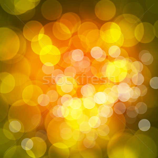 [[stock_photo]]: Résumé · orange · vert · circulaire · bokeh · flou