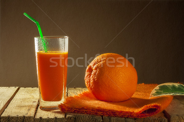 Pomelo jugo de frutas de naranja saludable naranjas Foto stock © fotoaloja