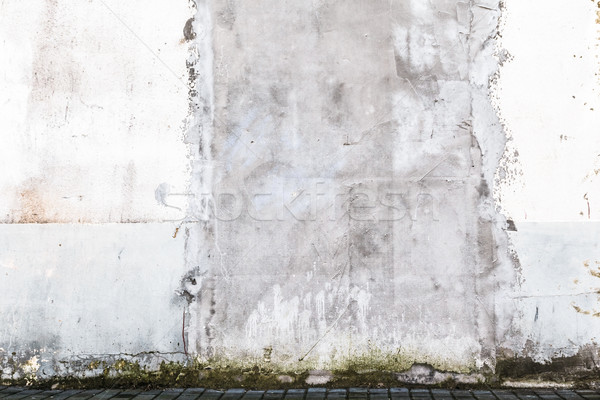 Stock photo: Background grunge exterior old dirty wall