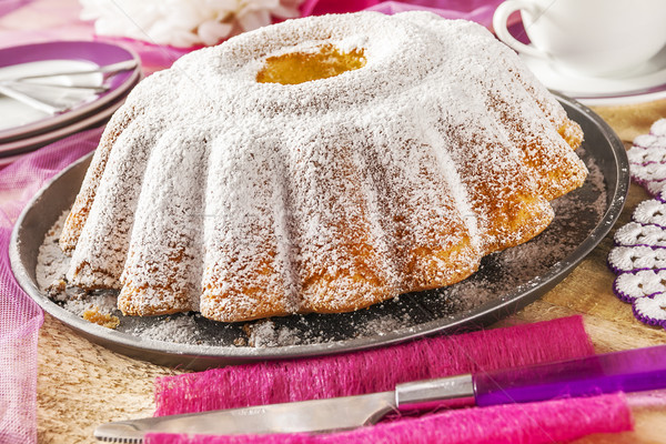 Gâteau alimentaire bonbons dessert [[stock_photo]] © fotoaloja