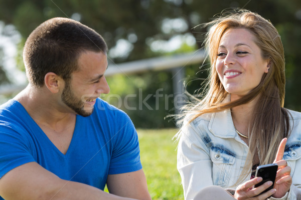 Dating couples Stock photo © fotoedu