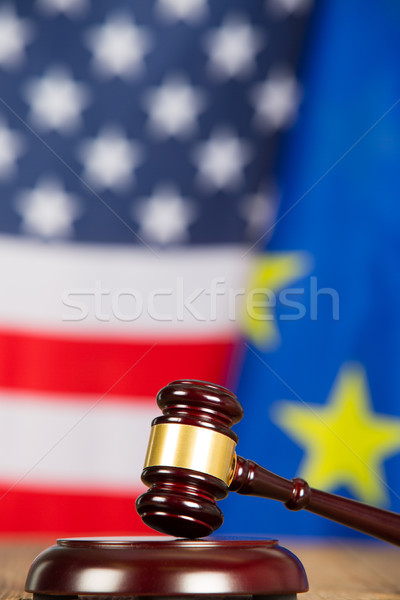 Judge s hammer Stock photo © fotoedu