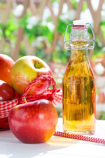 Apple cider vinegar Stock photo © fotoedu