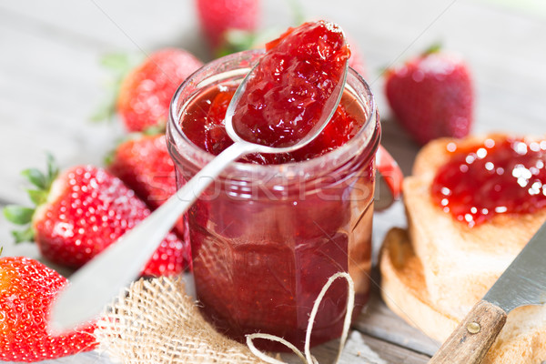 Strawberry jam Stock photo © fotoedu
