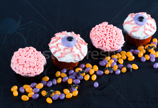 Stock photo: Halloween Cupcakes