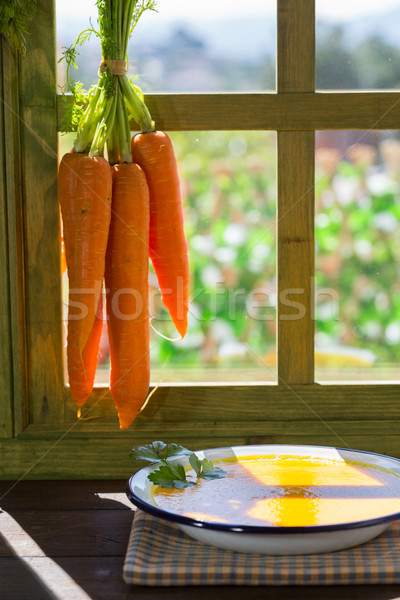 Carrots cream Stock photo © fotoedu