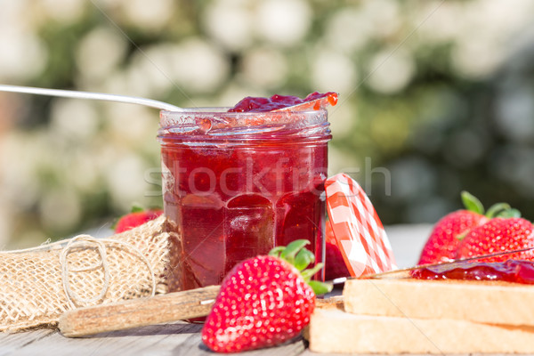 Strawberry jam Stock photo © fotoedu