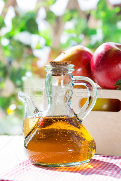 Apple cider vinegar Stock photo © fotoedu