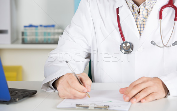 Médicos consulta médico enfermo paciente Foto stock © fotoedu