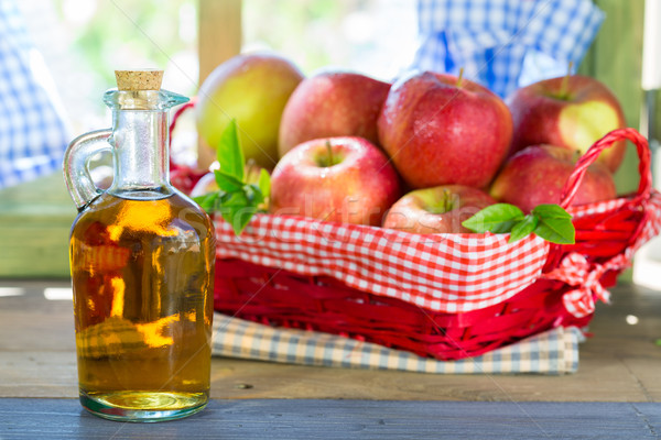 Apple cider vinegar Stock photo © fotoedu