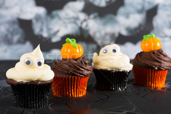 Halloween Cupcakes Stock photo © fotoedu