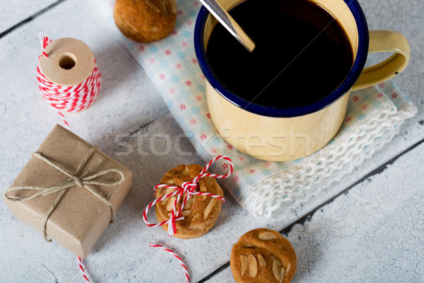 コーヒー クッキー 自家製 ギフトボックス ボックス ストックフォト © fotoedu
