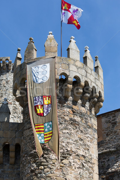 Stock photo: Castle of the Templars