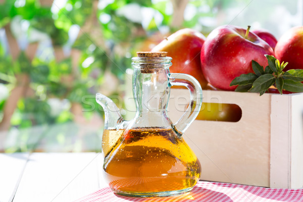 Apple cider vinegar Stock photo © fotoedu