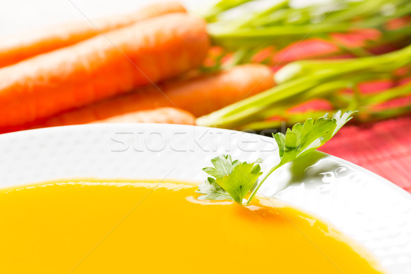 Stock photo: Carrots cream