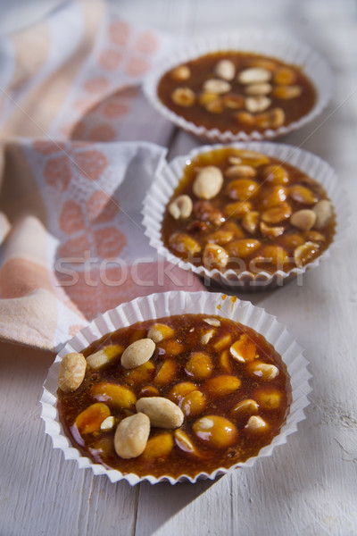 Crispy sugar and dried fruit  Stock photo © Fotografiche