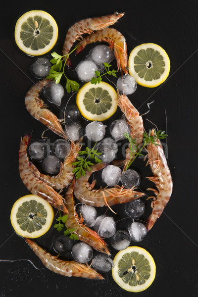 Crustaceans and Lemon Stock photo © Fotografiche