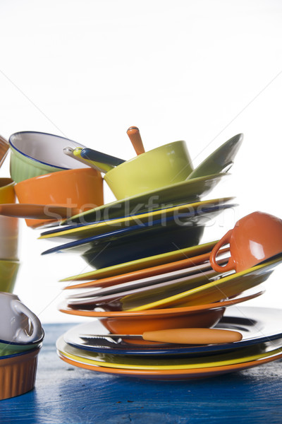 The colors in the kitchen  Stock photo © Fotografiche
