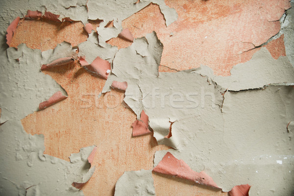 Effetto muffa umidità vecchio muro residenziale Foto d'archivio © Fotografiche