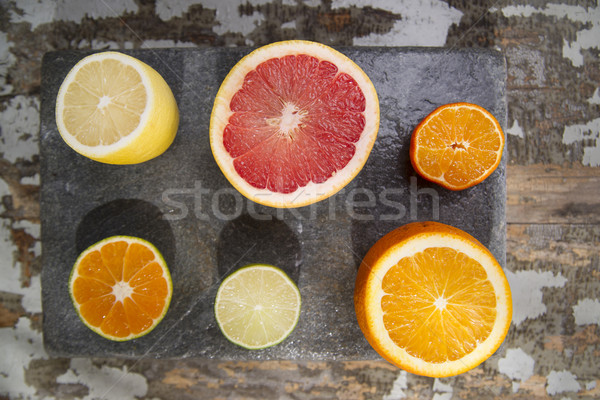 Kleuren citrus vruchten presenteren mengsel Stockfoto © Fotografiche