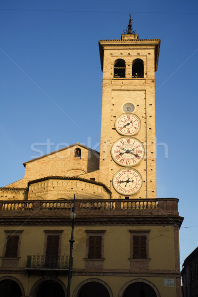 Tolentino, the Tower of Watches Stock photo © Fotografiche