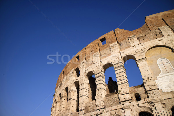 Colosseum város építkezés kő játékok római Stock fotó © Fotografiche