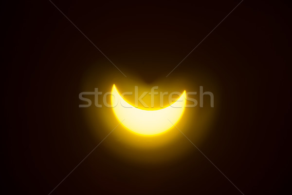 Fogyatkozás nap csillagászati fotók háttér éjszaka Stock fotó © Fotografiche