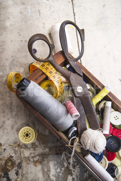 Stockfoto: Kleermaker · fundamenteel · feiten · essentieel · beroep