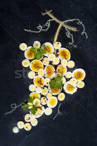 Genetic transformations grapes with egg Stock photo © Fotografiche