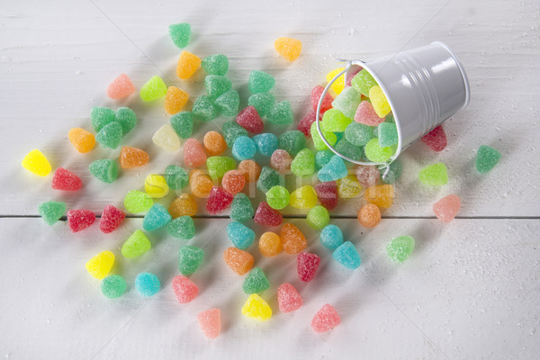 Multicolored soft candies Stock photo © Fotografiche