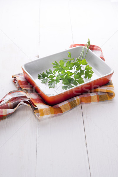 Sprig of parsley Stock photo © Fotografiche