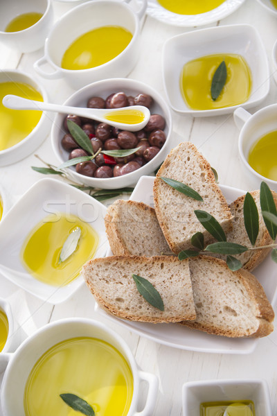 Bread and olive oil  Stock photo © Fotografiche